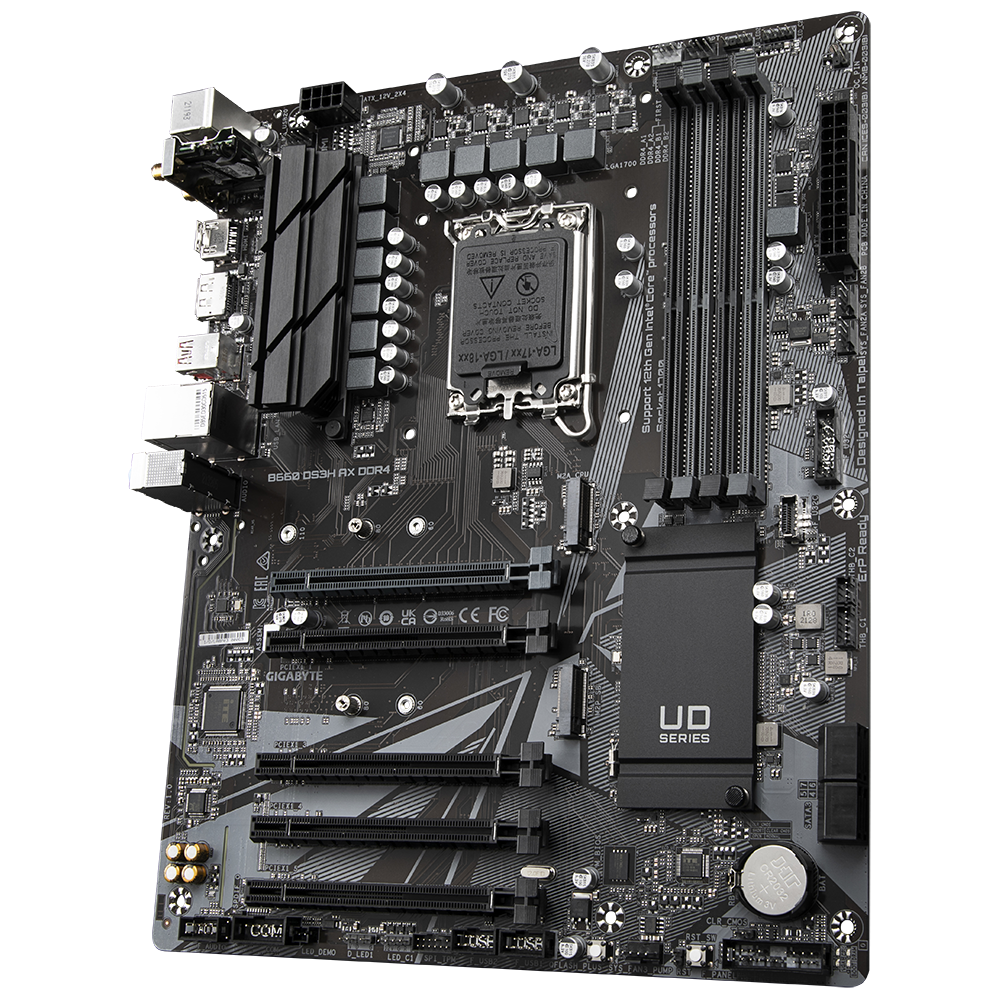B660 DS3H AX DDR4 (rev. 1.0/1.1) Key Features | Motherboard