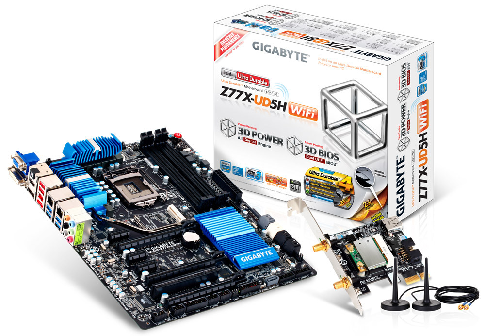 GA-Z77X-UD5H-WB WIFI (rev. 1.1) Overview | Motherboard - GIGABYTE Global GA-Z77X-UD5H-WB WIFI (rev. 1.1) Overview | Motherboard - GIGABYTE Global