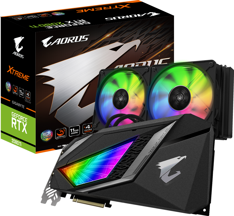 グラフィックスカード - AORUS GeForce RTX™ 2080 Ti XTREME WATERFORCE 11G