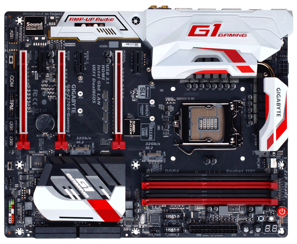 GA-Z170X-Gaming 7 (rev. 1.0) Gallery | Motherboard - GIGABYTE Global