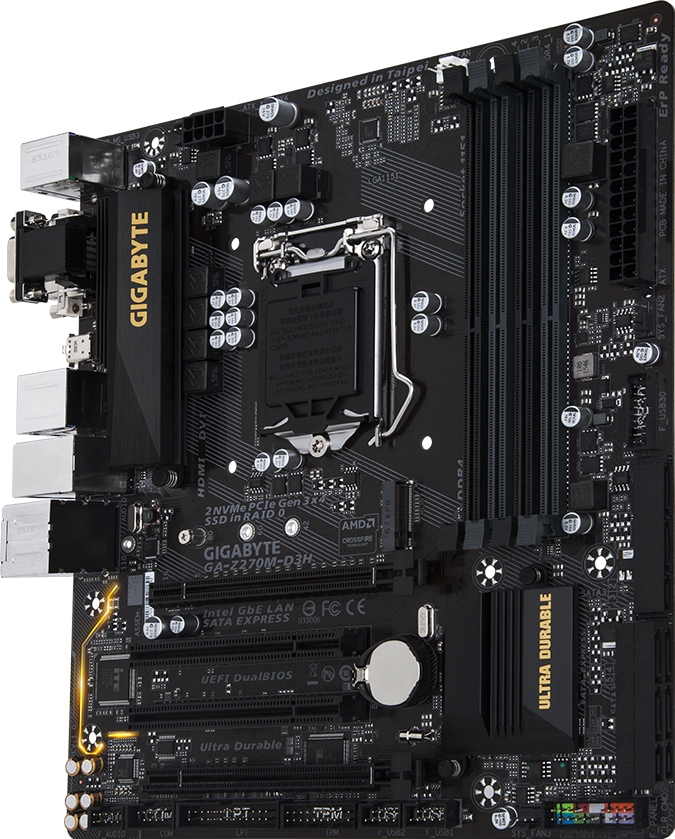 GA-Z270M-D3H (Rev. 1.0) - GIGABYTE Japan