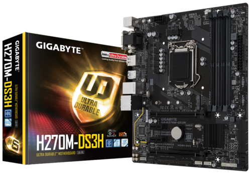 GA-H270M-DS3H (rev. 1.0) Key Features | Motherboard - GIGABYTE Global