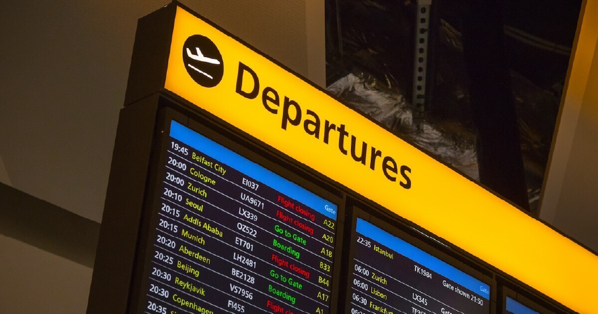 Airport Digital Signage