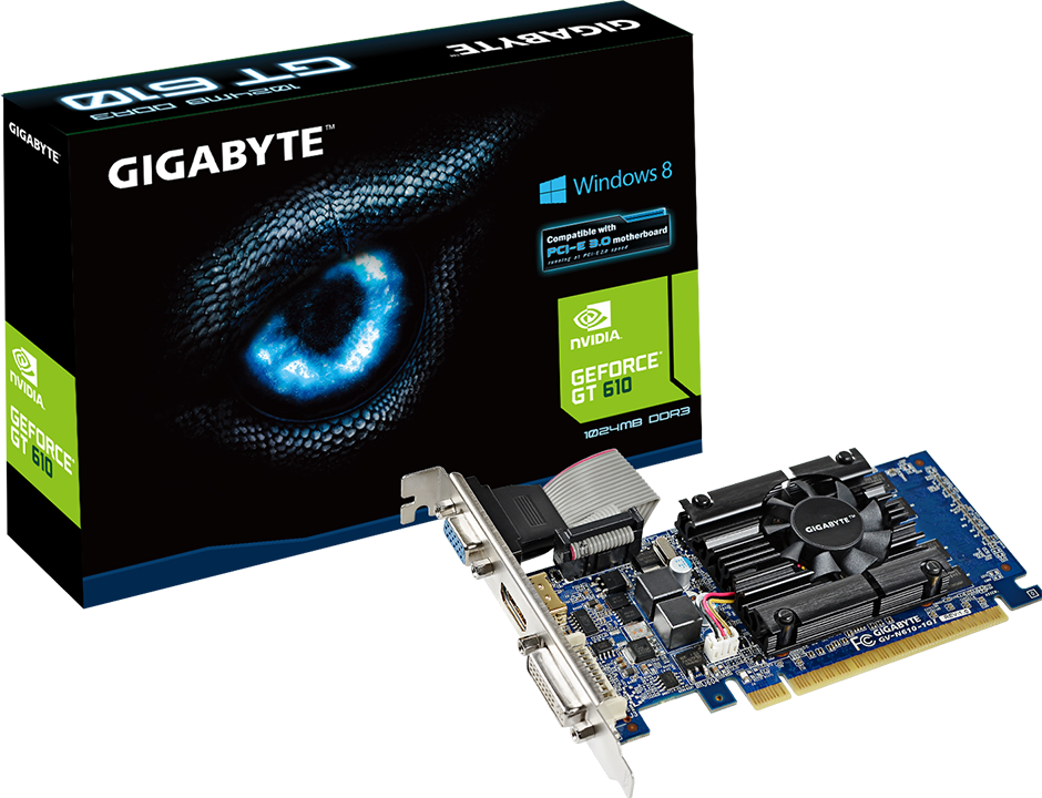 Tarjetas de Video - GV-N610-1GI