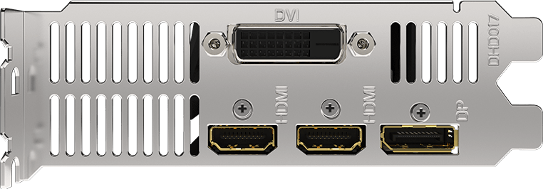 GeForce® GTX 1650 D6 Low Profile 4G グラフィックスカード