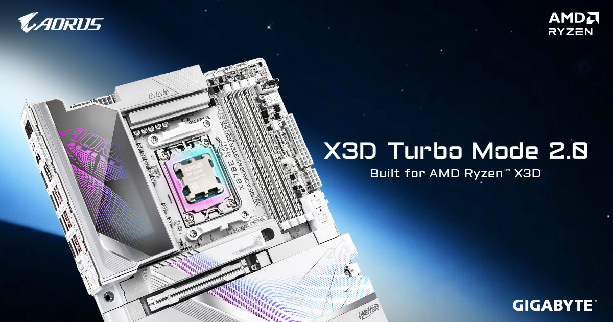 GIGABYTE выводит производительность материнских плат на новый уровень с помощью технологий на базе ИИ