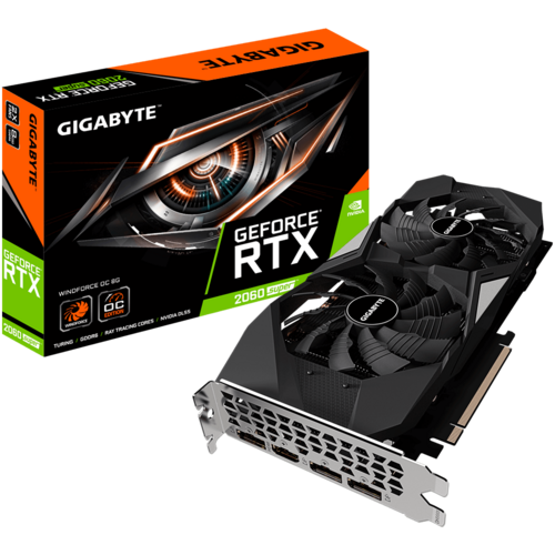 GeForce® RTX 2060 SUPER™ WINDFORCE OC 8G (rev. 1.0/1.1) Key 