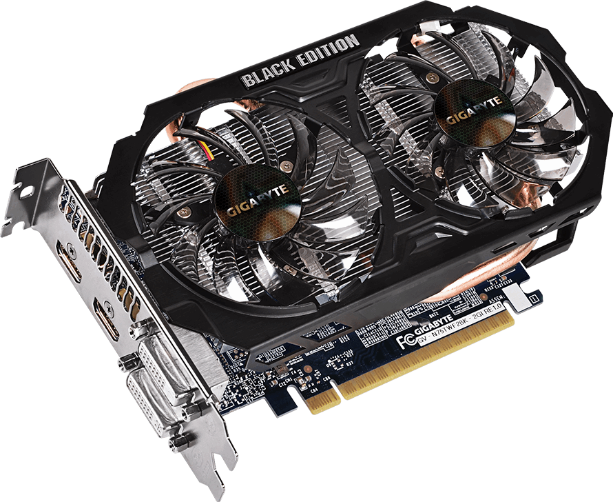 GV-N75TWF2BK-2GI グラフィックスカード - GIGABYTE Japan