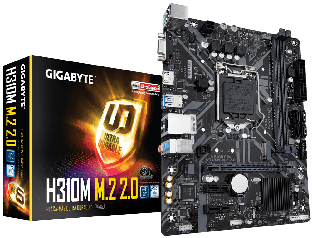 H310M M.2 2.0 (rev. 1.0/1.1) Key Features | Motherboard - GIGABYTE