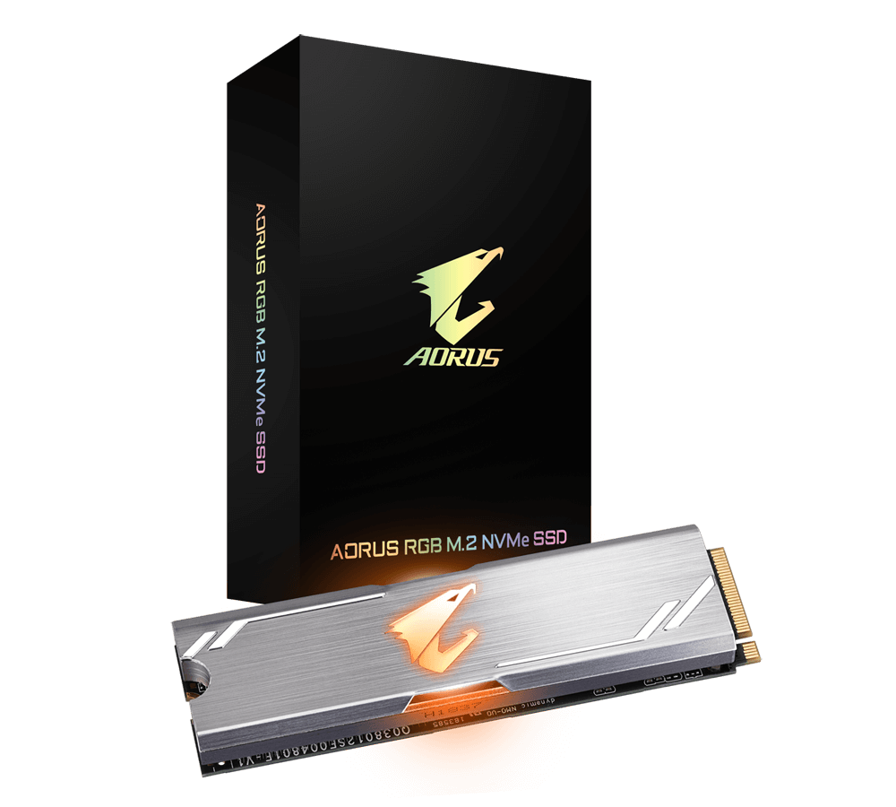 AORUS RGB M.2 NVMe SSD 512GB Key Features | SSD GIGABYTE