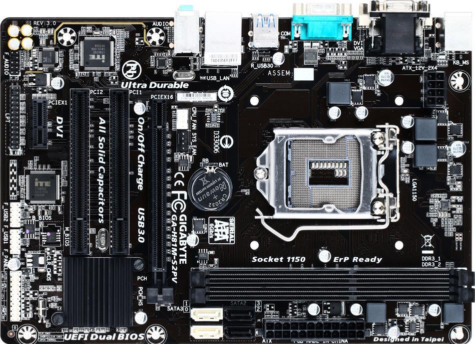 GA-H81M-S2PV (Rev. 3.0) Motherboard - GIGABYTE U.S.A.