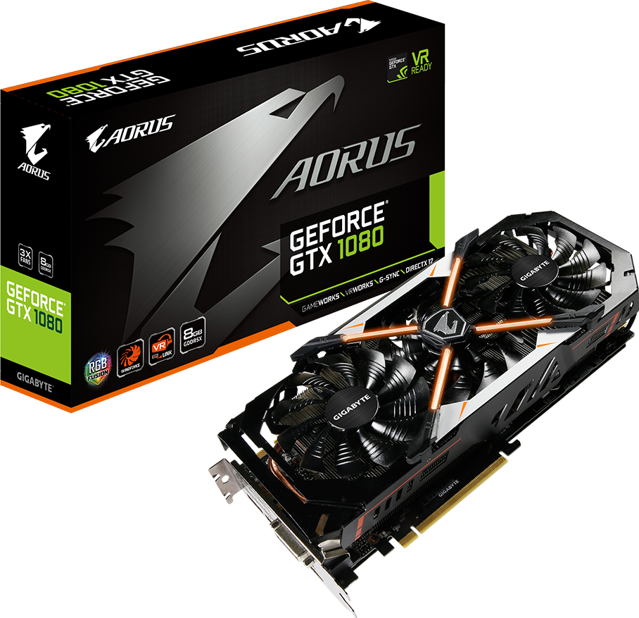 グラフィックスカード - AORUS GeForce® GTX 1080 8G