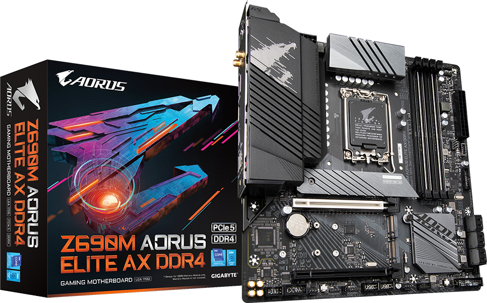 Z690M AORUS ELITE AX DDR4 (Rev. 1.x) - GIGABYTE Global