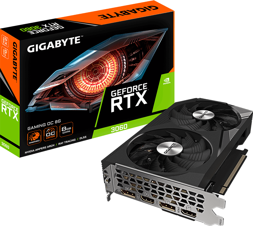 GeForce RTX™ 3060 GAMING OC 8G (Rev. 2.0) - GIGABYTE Global