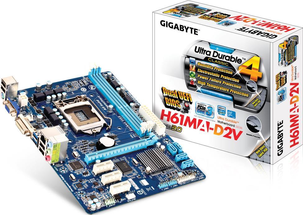 Motherboard - GA-H61MA-D2V