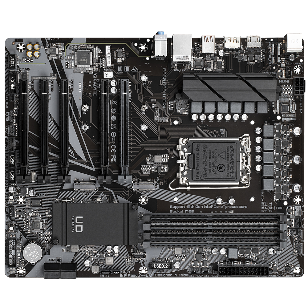 B660 DS3H DDR4 (rev. 1.0/1.1) Key Features | Motherboard