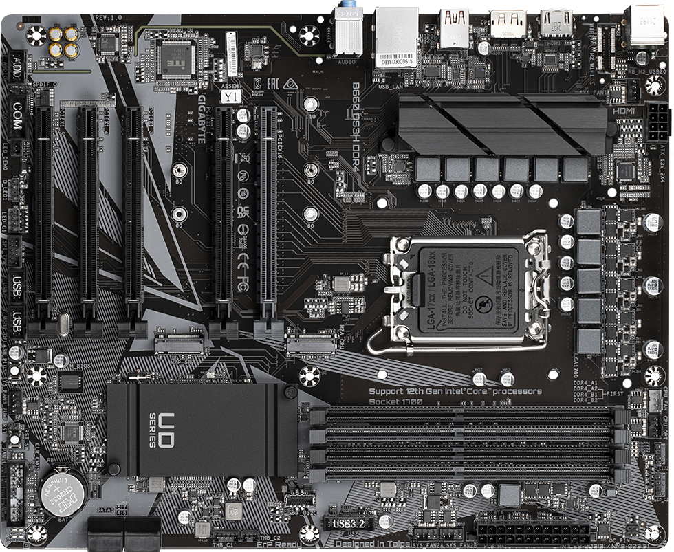 B660 DS3H DDR4 (Rev. 1.0/1.1) Placas-mãe - GIGABYTE Brazil