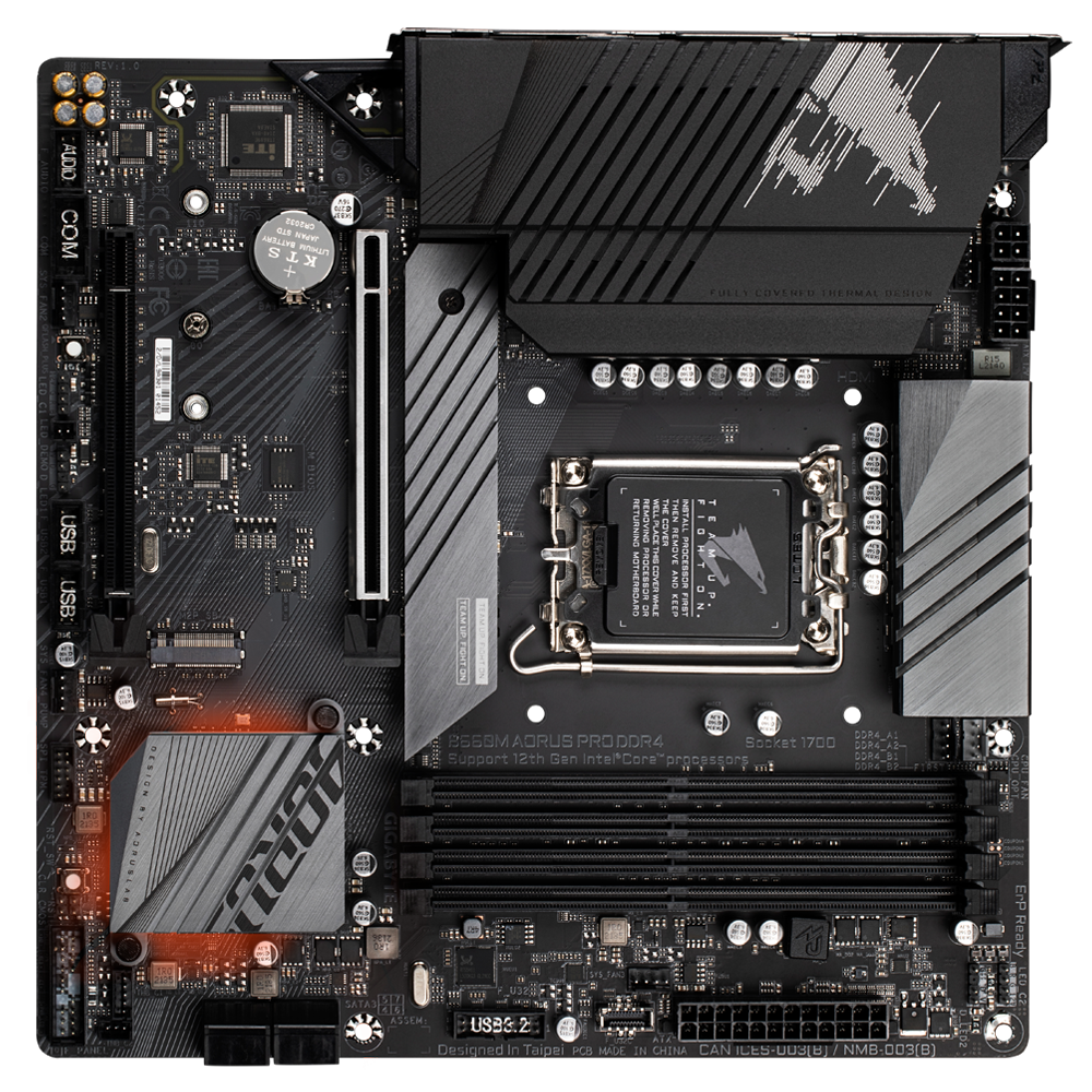 B660M AORUS PRO DDR4 (rev. 1.0) Gallery | Motherboard - GIGABYTE