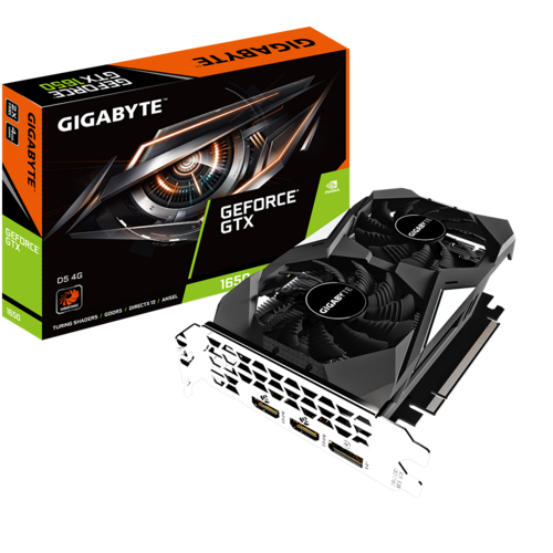 GeForce® GTX 1650 D5 4G