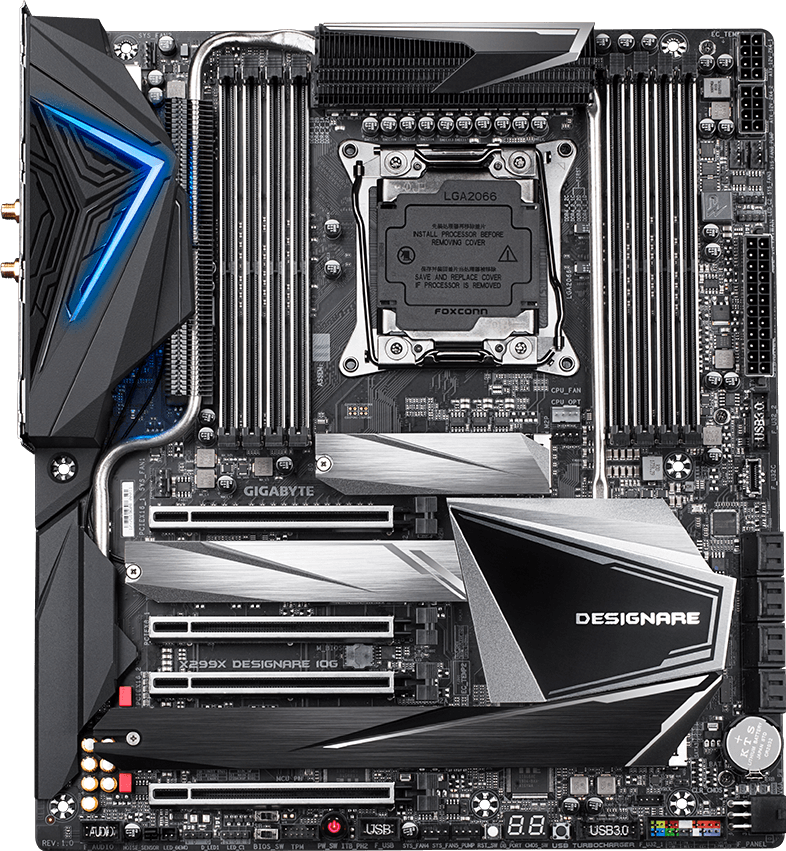 X299X DESIGNARE 10G (Rev. 1.0) Motherboard - GIGABYTE Global
