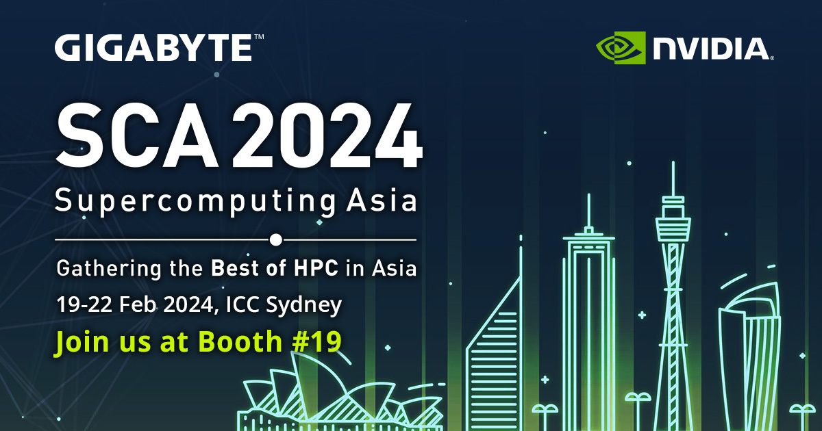 GIGABYTE 攜手 Xenon
掀起 SupercomputingAsia 2024 算力浪潮