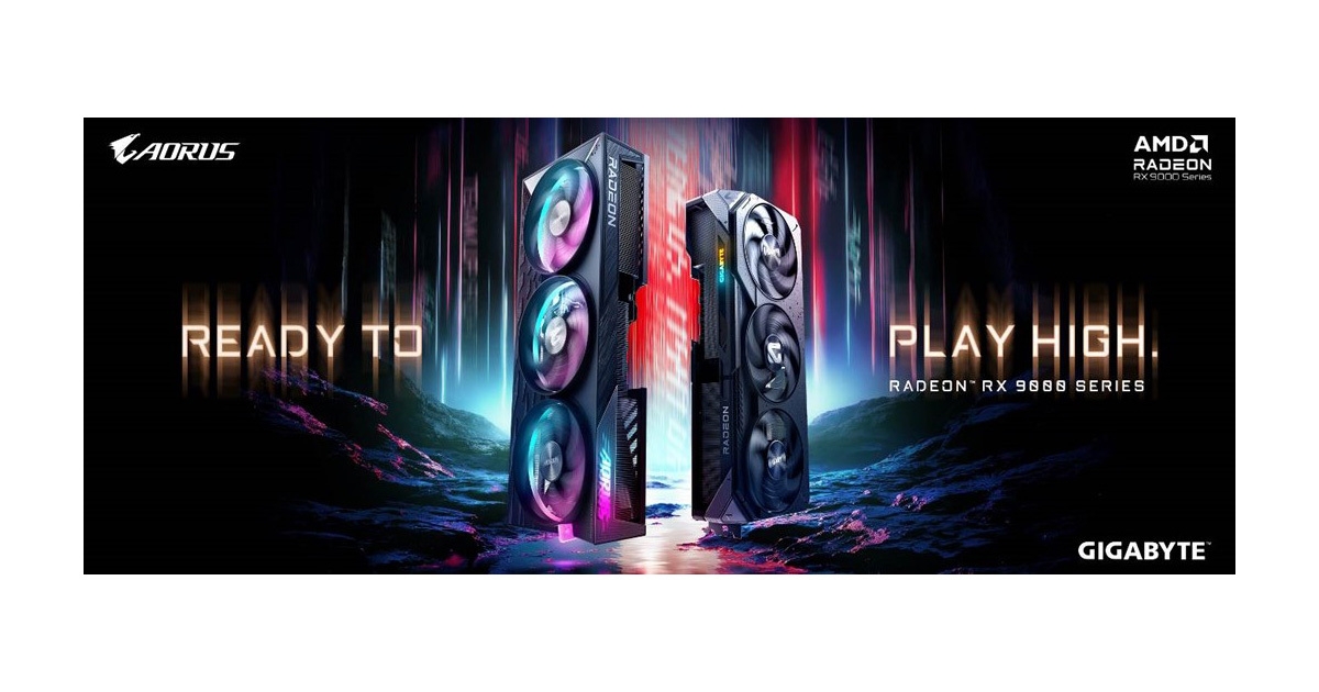 GIGABYTE Launches the AMD Radeon RX 9000 Series Graphics Cards
