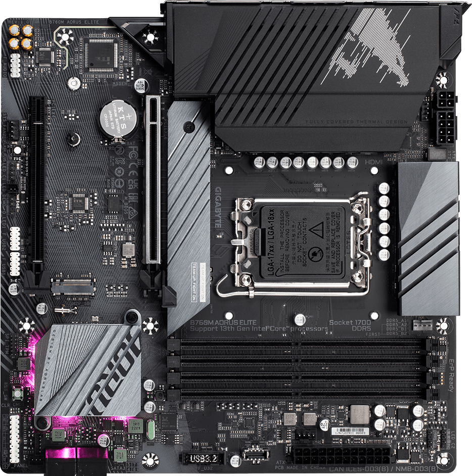 B760M AORUS ELITE (Rev. 1.x) - GIGABYTE Global
