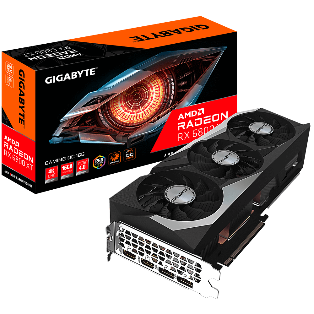 GIGABYTE ギガバイト Radeon RX6800XT-