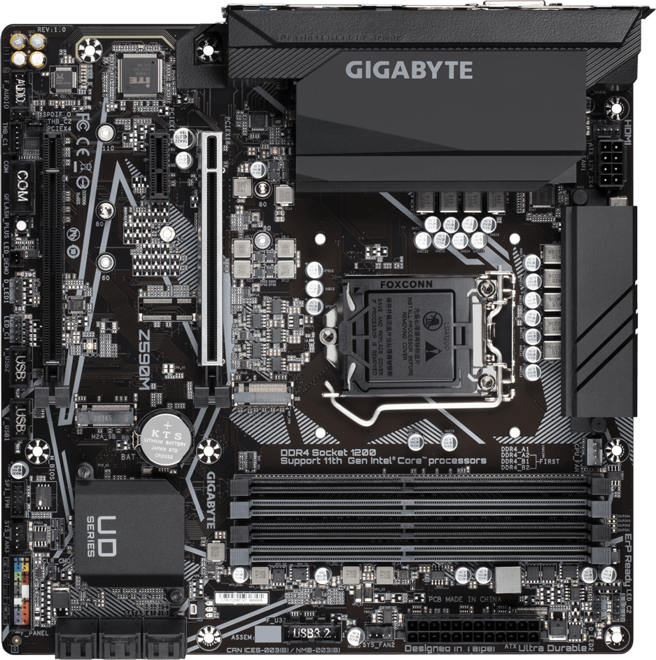 Z590M (Rev. 1.0) マザーボード - GIGABYTE Japan