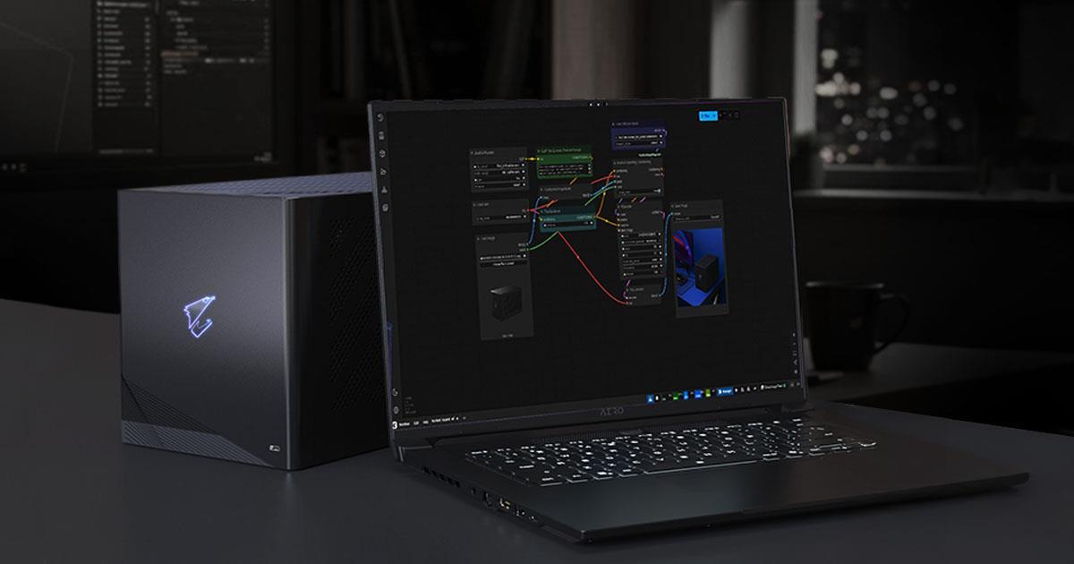 How To Setup Between AI BOX and Laptop dGPU for Different Programs – ComfyUI, LM Studio, and Games