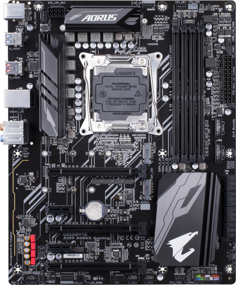 X299 AORUS Gaming (Rev. 1.0) - GIGABYTE Global