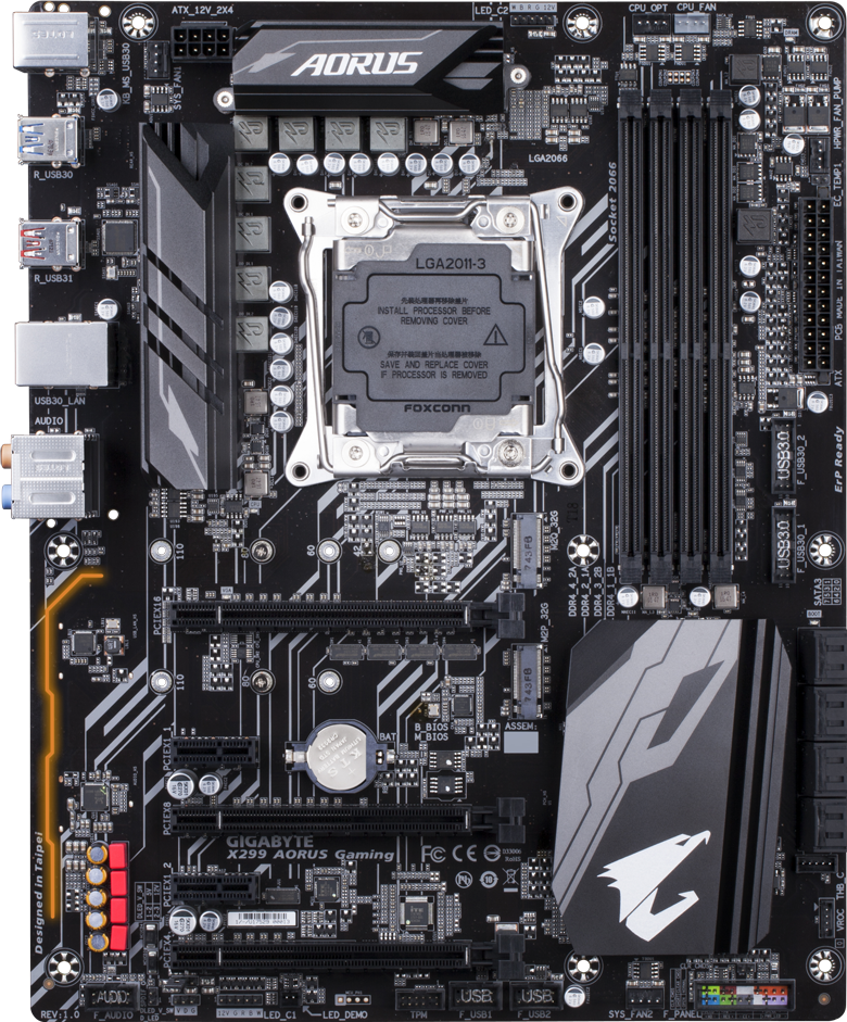 X299 AORUS Gaming (Rev. 1.0) - GIGABYTE Global