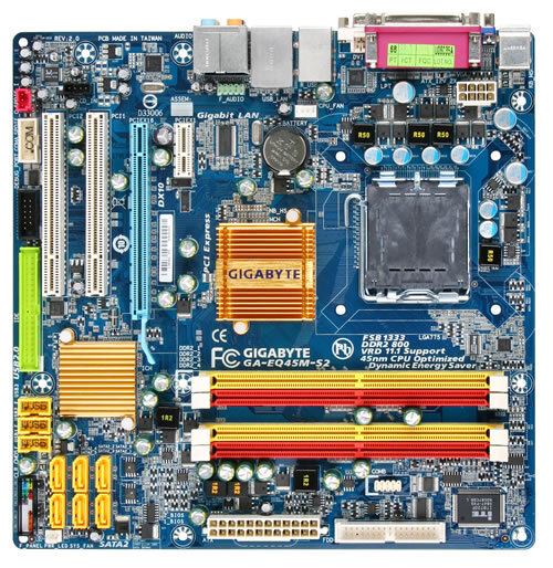 GA-EQ45M-S2 (rev. 2.0) - Motherboard