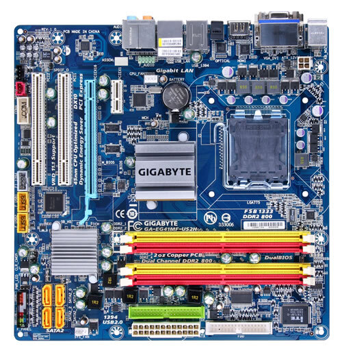 GA-EG41MF-US2H (rev. 1.0) - Motherboard