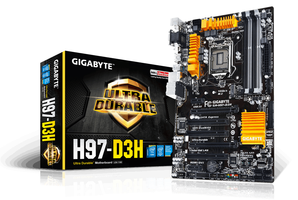 ギガバイト GA-H97-D3H Intel Core i5-4690 16GB GA-H97-D3H｜AORUS - ギガバイト 日本