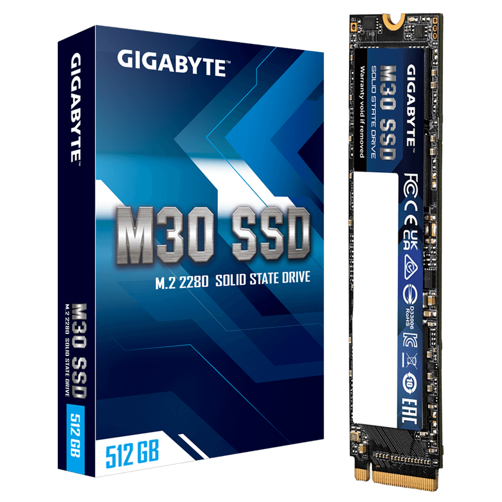 GIGABYTE M30 SSD 512GB Key Features SSD GIGABYTE Global