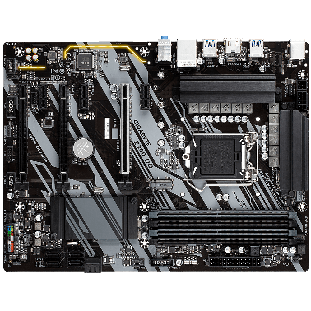 Z390 UD (rev. 1.1) Key Features | Motherboard - GIGABYTE U.S.A.