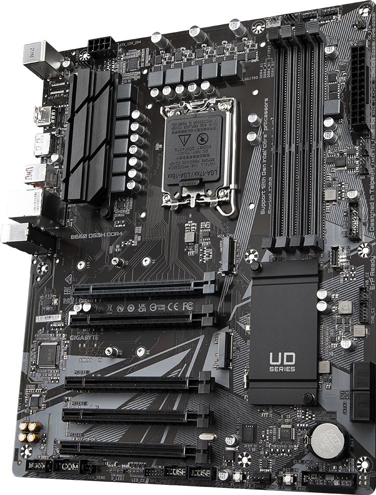 B660 DS3H DDR4 (Rev. 1.0/1.1) Motherboard - GIGABYTE Global