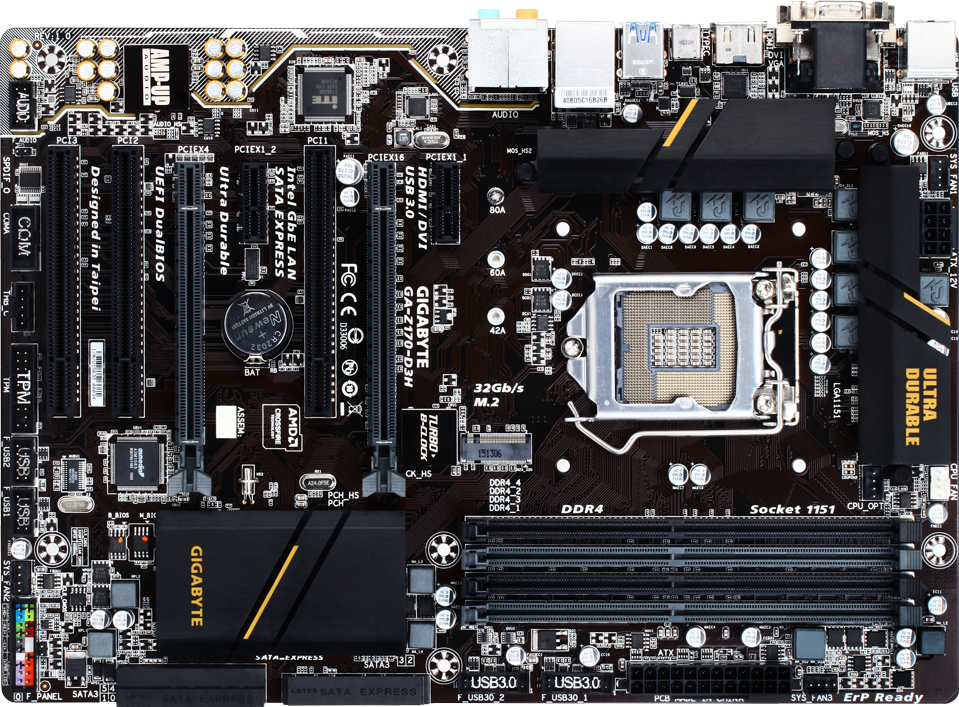 GA-Z170-D3H (Rev. 1.0) - GIGABYTE Japan