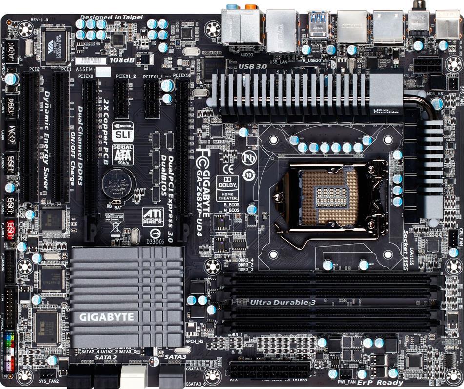 GA-Z68XP-UD4 (Rev. 1.3) マザーボード 仕様 - GIGABYTE Japan