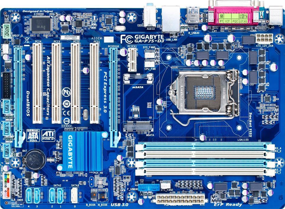 Tarjetas Madre - GA-P75-D3