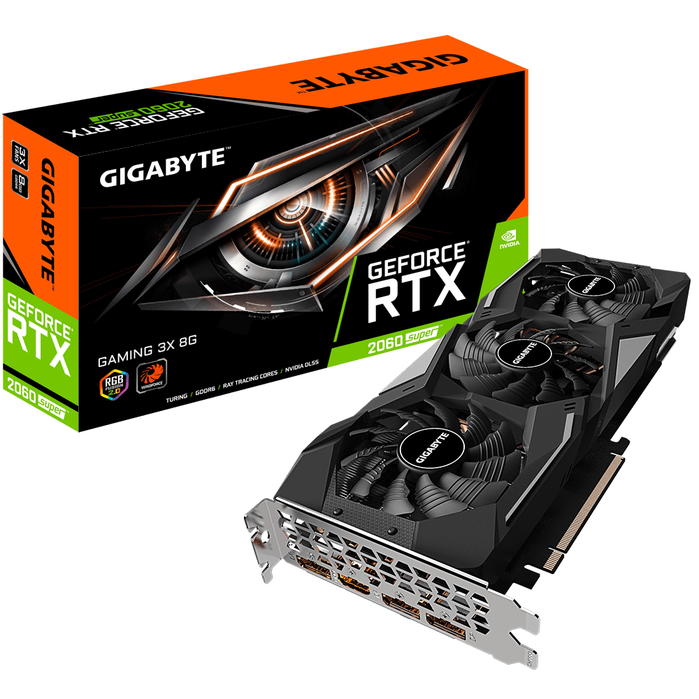 NVIDIA GeForce RTX 2060 SUPER 8GB　ジャンク GeForce® RTX 2060 SUPER™ GAMING 3X 8G Key Features | Graphics Card