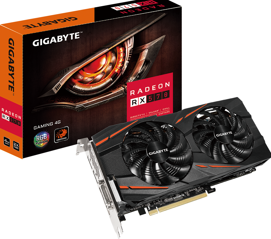 Graphics Card - Radeon™ RX 570 GAMING 4G