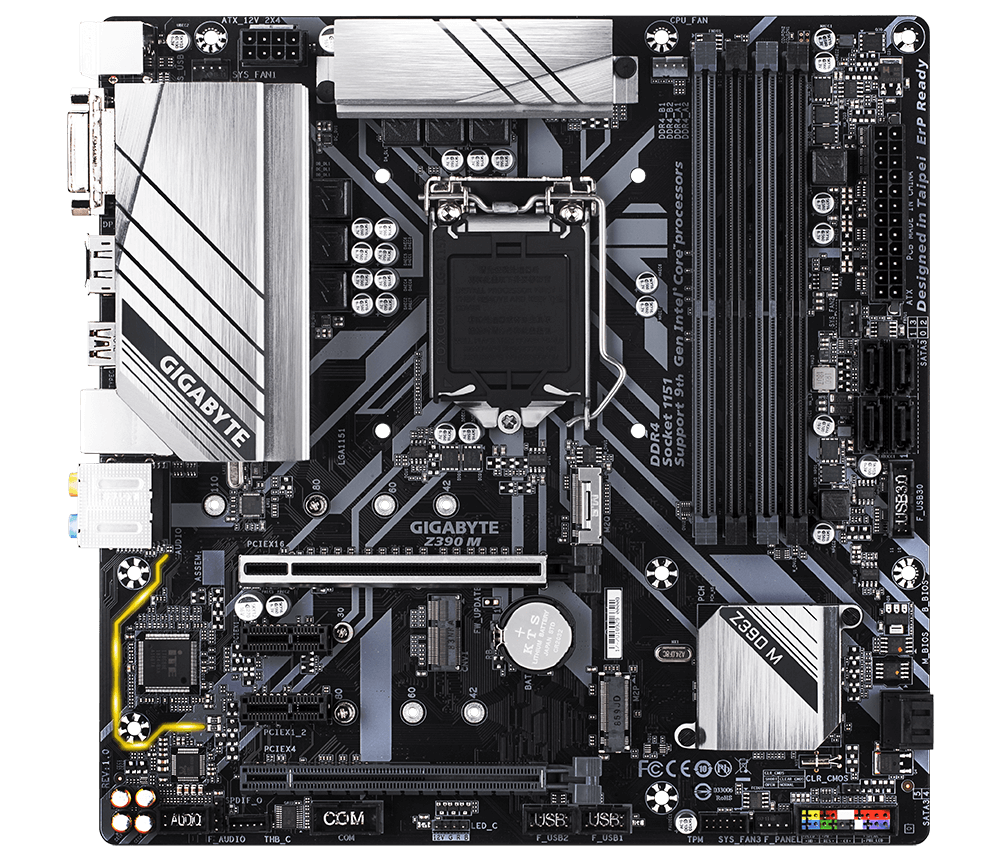 GIGABYTE - GIGABYTE　MicroATXマザーボード Z390 M GAMING rev. 1.0 元箱あり Z390 M GAMING (rev. 1.0) Key Features | Motherboard