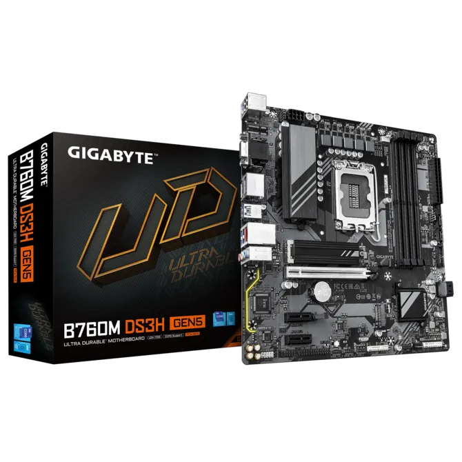 GIGABYTE B760M DS3H DDR5 GEN 5