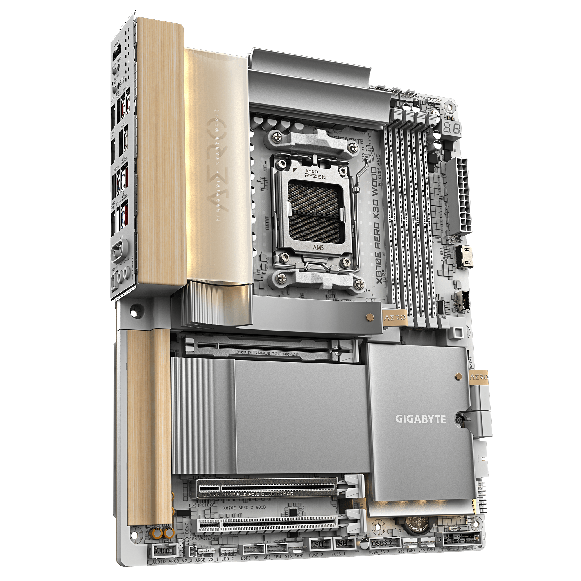 X870E AERO X3D WOOD