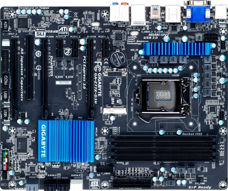 GA-Z77X-D3H (Rev. 1.1) - GIGABYTE Global