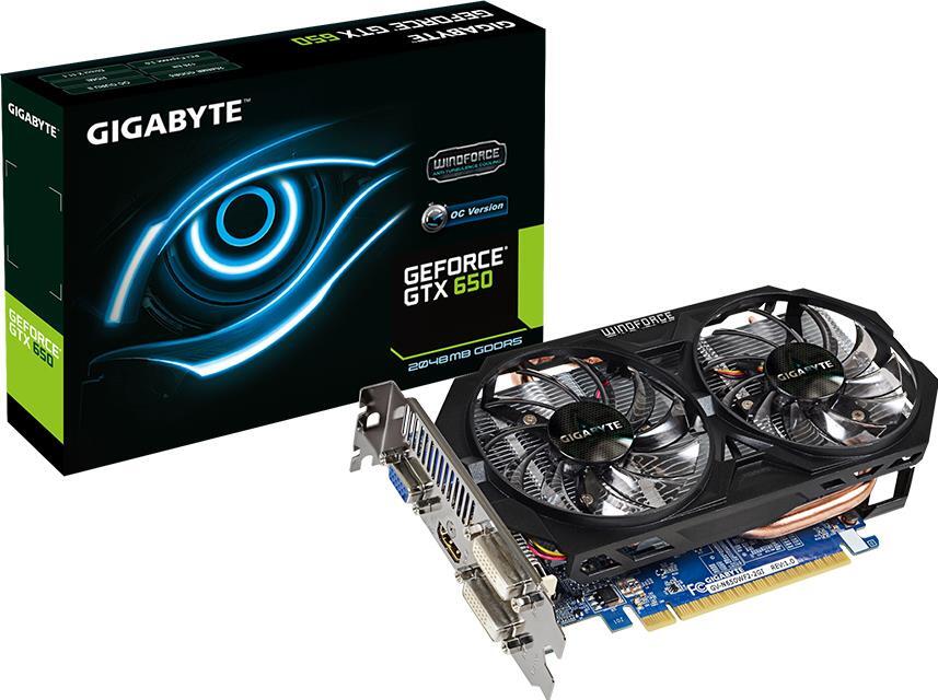 Graphics Card - GV-N650WF2-2GI