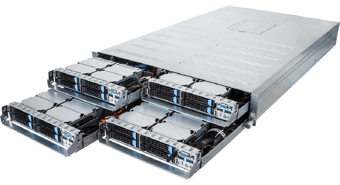 GIGABYTE high density servers provide optimal performance and flexible scalability.