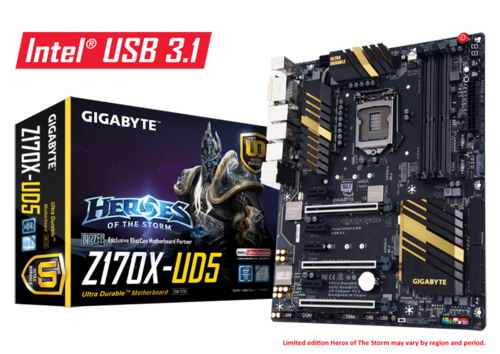 GA-Z170X-UD5 ‏(rev. 1.0)‏